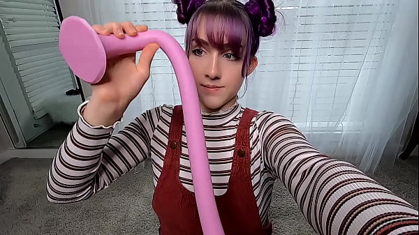 Behind the Scenes – Deepthroating 33  Inches with Camera to see where it all goes first Person View