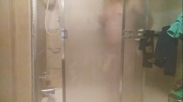 first time Verified model westlloyd showering with 12inch cock sleeve sleeve on