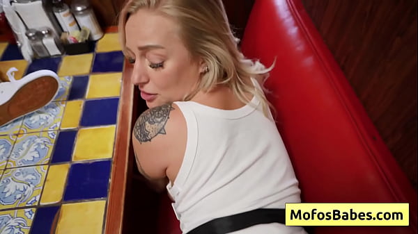 Two busty hot sluts share BBC in a public diner and get banged hard – Elana Bunnz, Eden West, Derek Savage